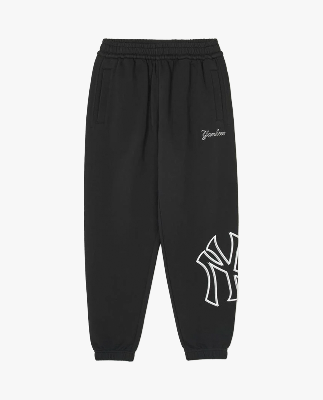 MLB - Quần jogger unisex lưng thun Basic Mega Logo