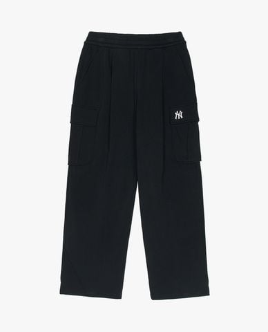  MLB - Quần dài unisex ống rộng Basic Small Logo Cargo 