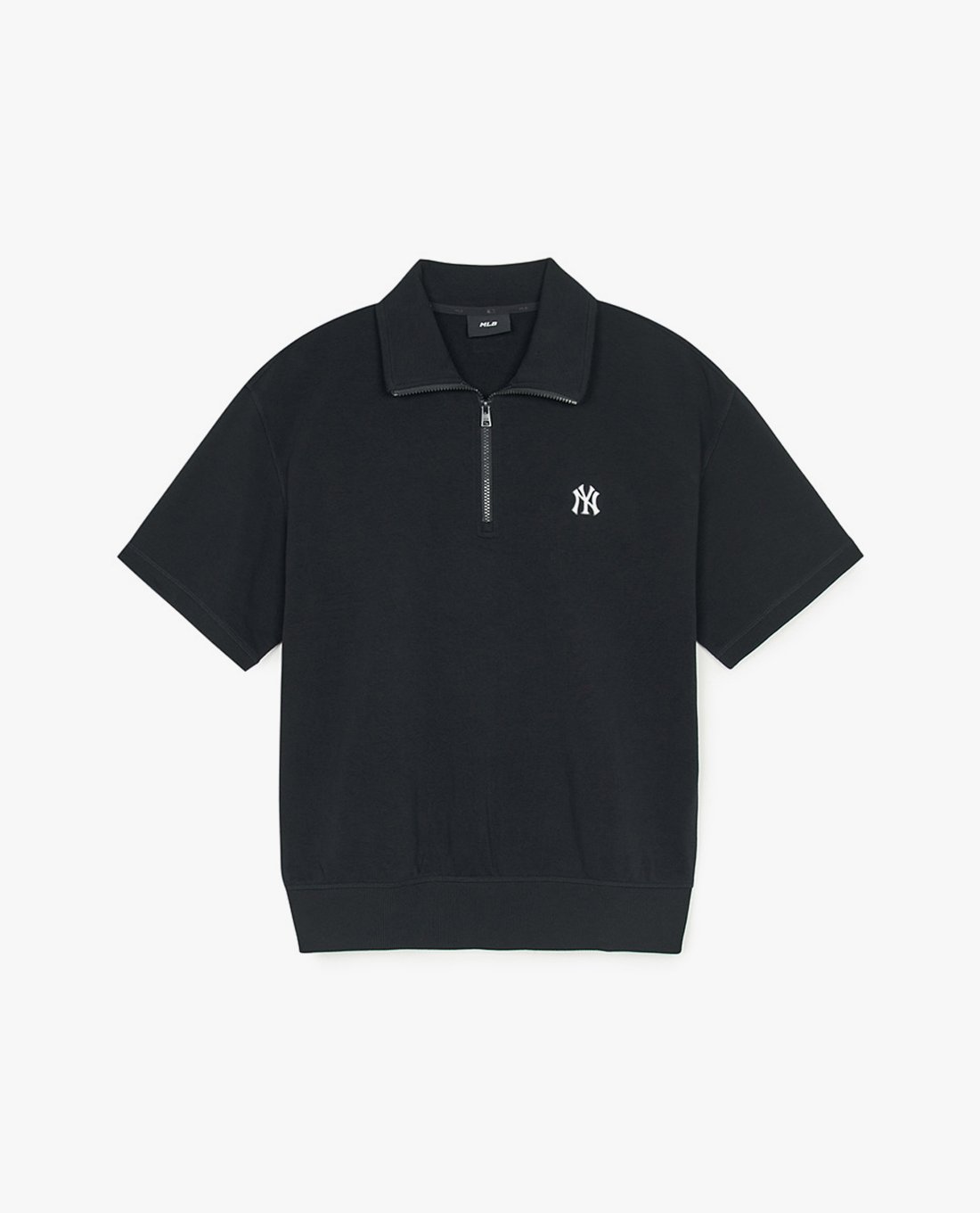 MLB - Áo sweatshirt unisex cổ bẻ tay ngắn Basic Small Logo