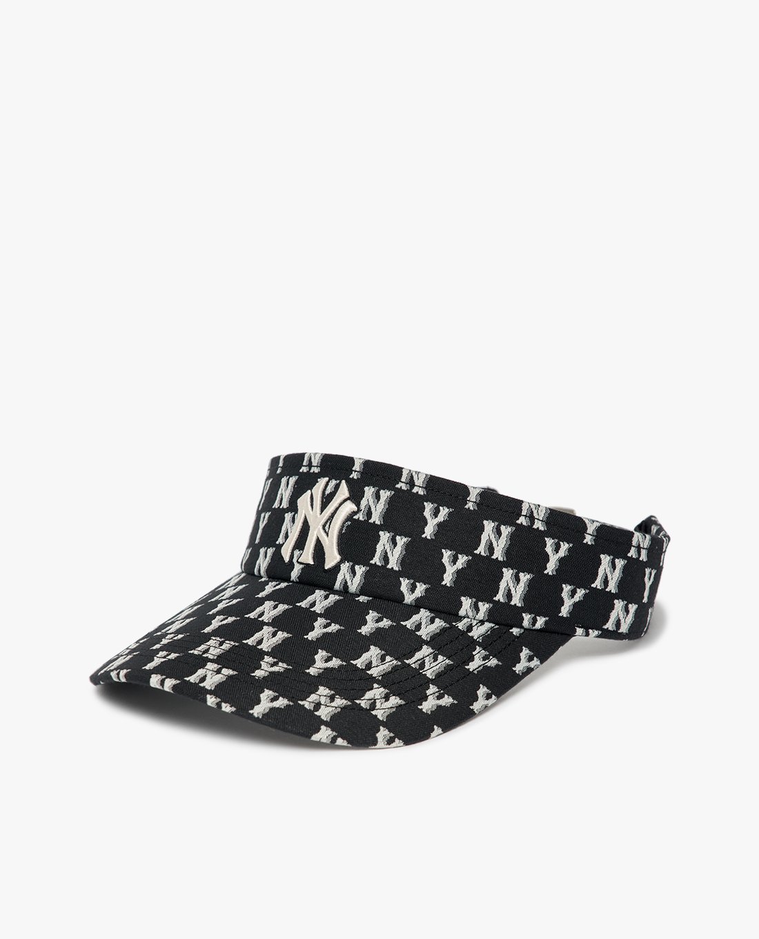 MLB - Nón visor nửa đầu Monogram Classic Sun