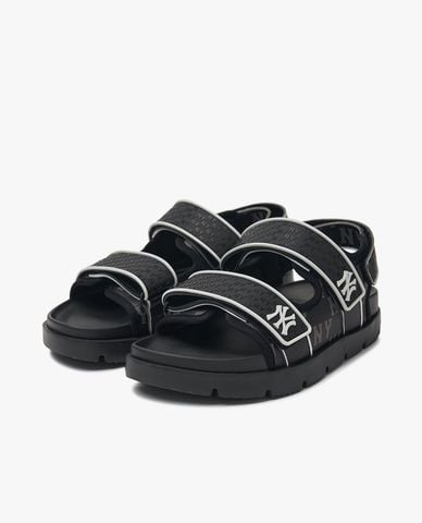  MLB - Giày sandals unisex đế thấp Chunky Liner Monogram 