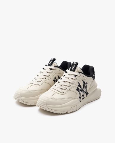  MLB - Giày sneakers unisex cổ thấp Chunky Runner Classic Monogram 