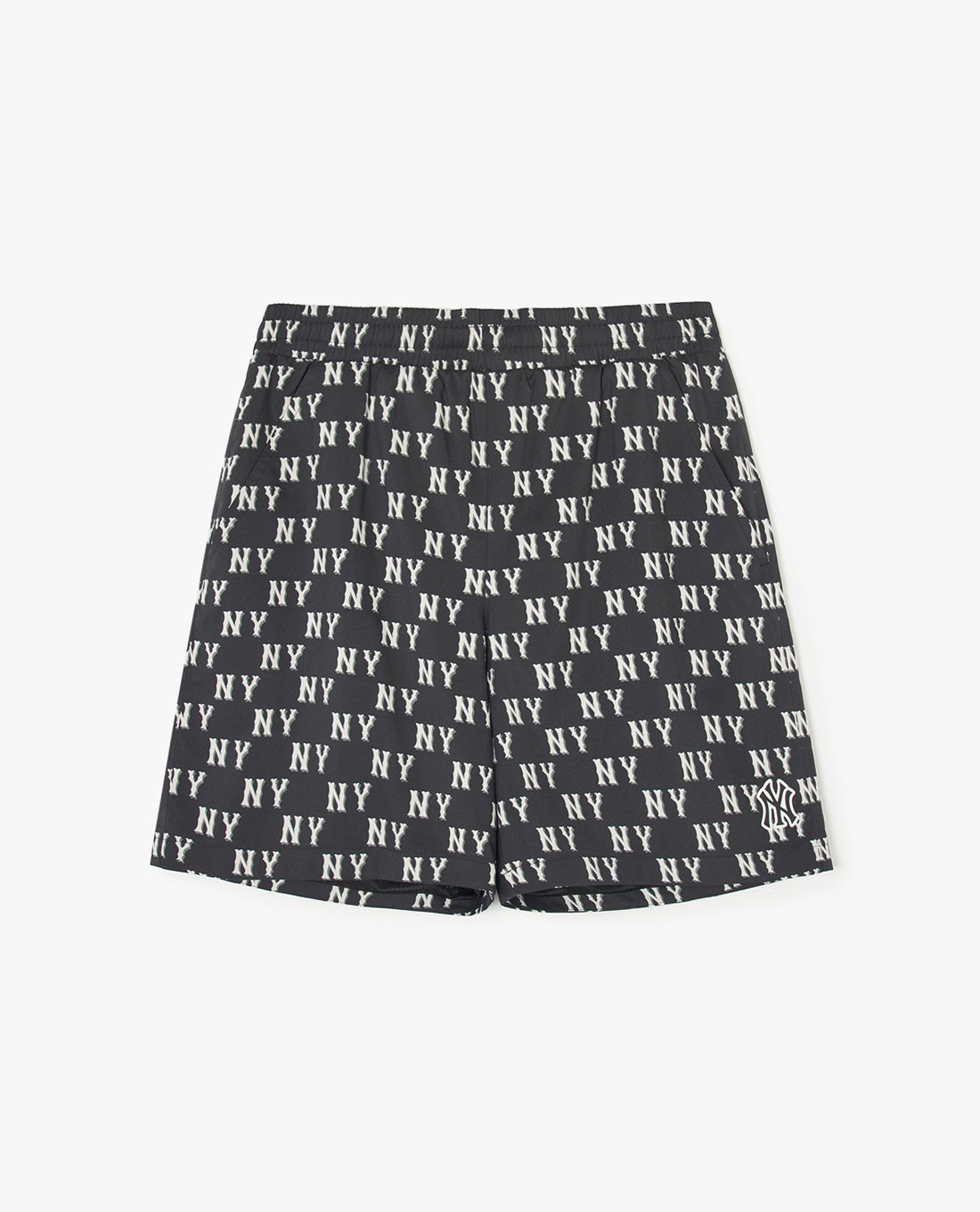 MLB - Quần short unisex ống rộng lưng thun Classic Monogram