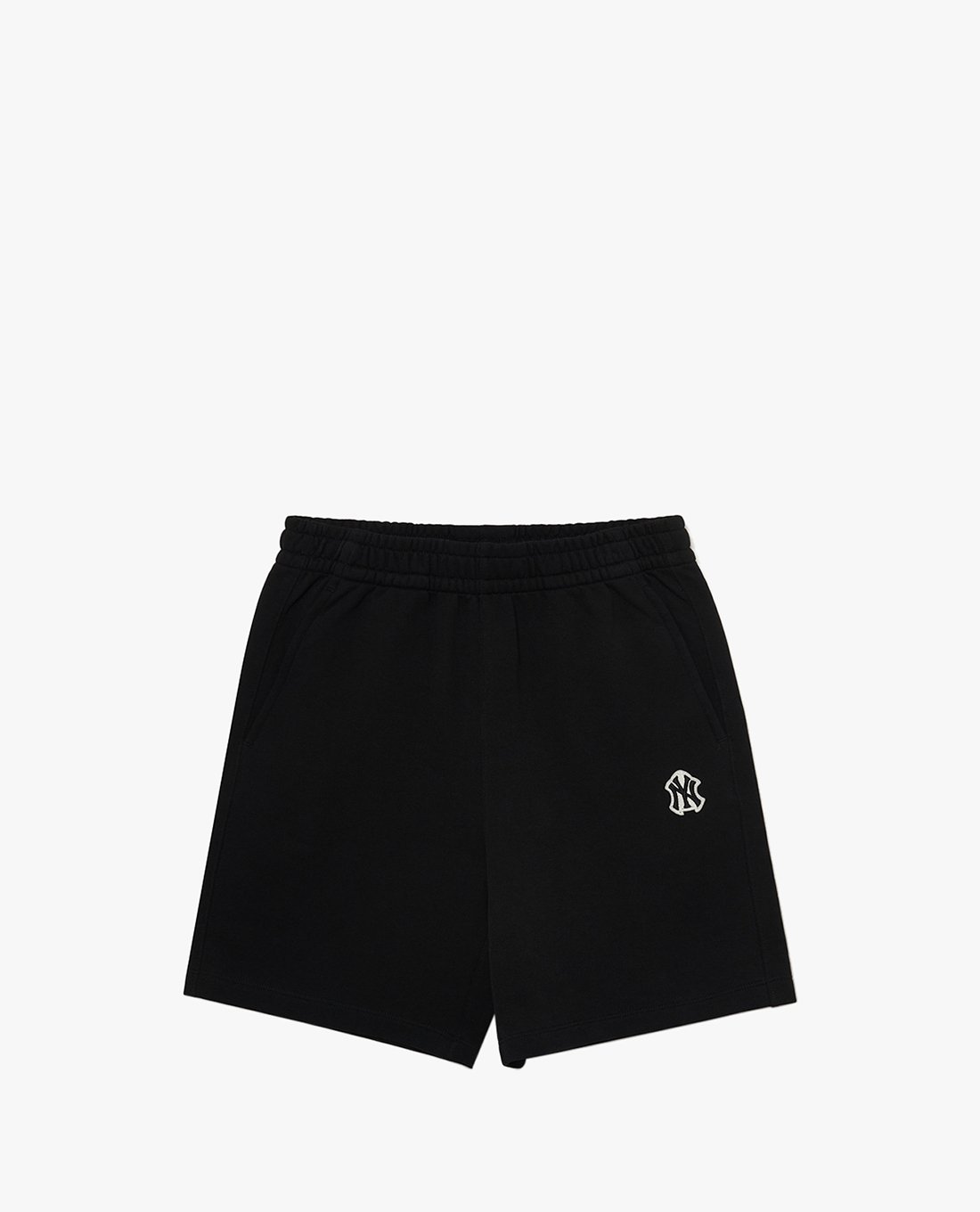MLB - Quần shorts unisex ống rộng lưng thun phối logo