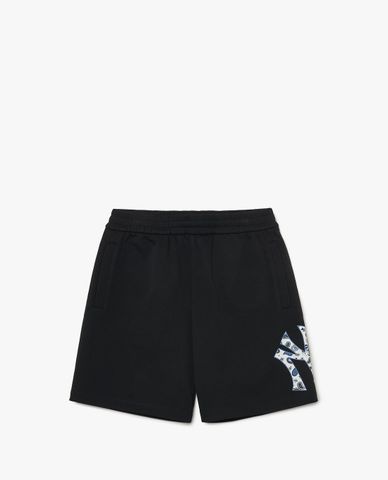  MLB - Quần shorts unisex ống rộng Paisley Clipped Logo Part 3 