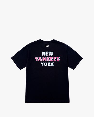  MLB - Áo thun unisex cổ tròn tay ngắn Major League Team 