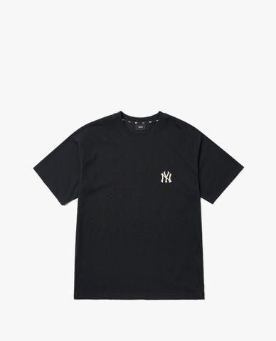  MLB - Áo thun phom suông ngắn tay Check Back Big Logo 