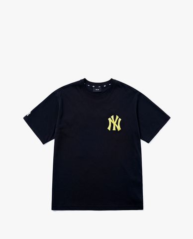  MLB - Áo thun cổ tròn ngắn tay LIKE Smile 