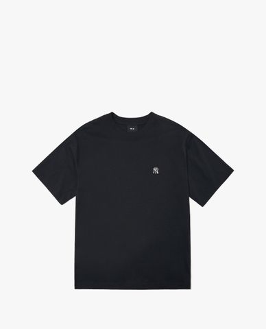  MLB - Áo thun unisex cổ tròn tay ngắn Basic Small Logo 