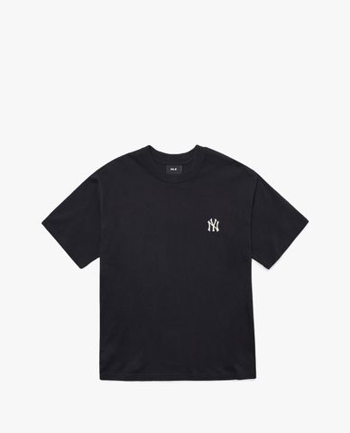  MLB - Áo thun unisex cổ tròn tay ngắn Paisley Back Logo 