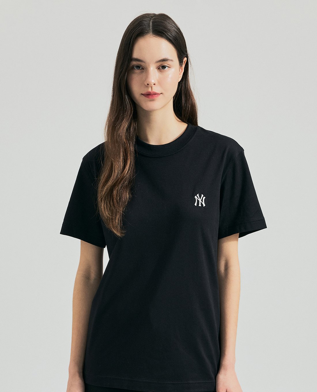 MLB - Áo thun unisex cổ tròn tay ngắn Basic Small Logo