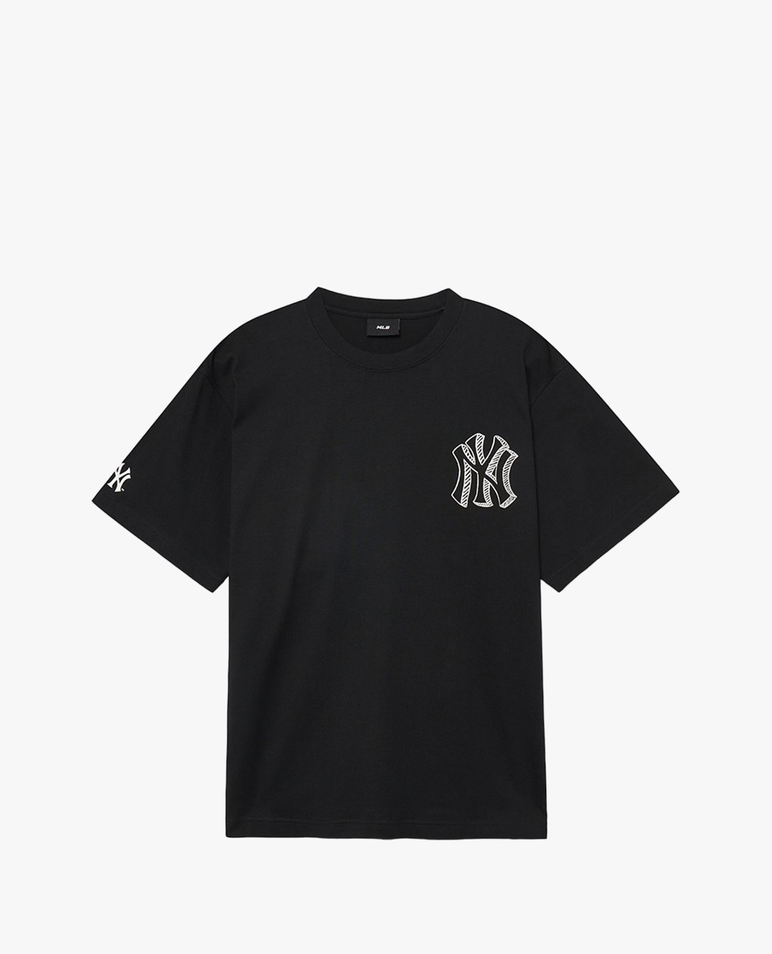 MLB - Áo thun unisex cổ tròn tay ngắn Basic Mega Logo