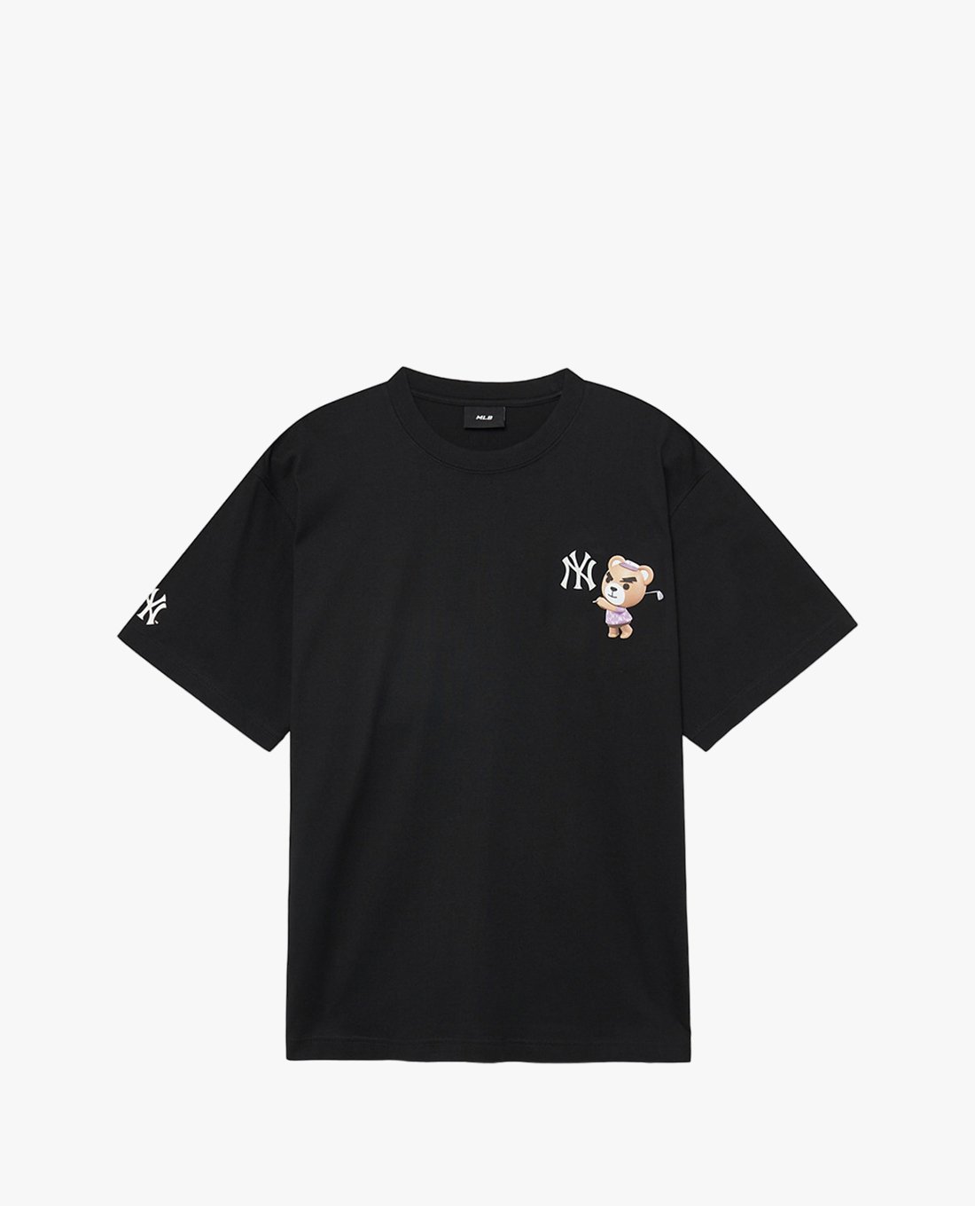 MLB - Áo thun unisex cổ tròn tay ngắn thời trang