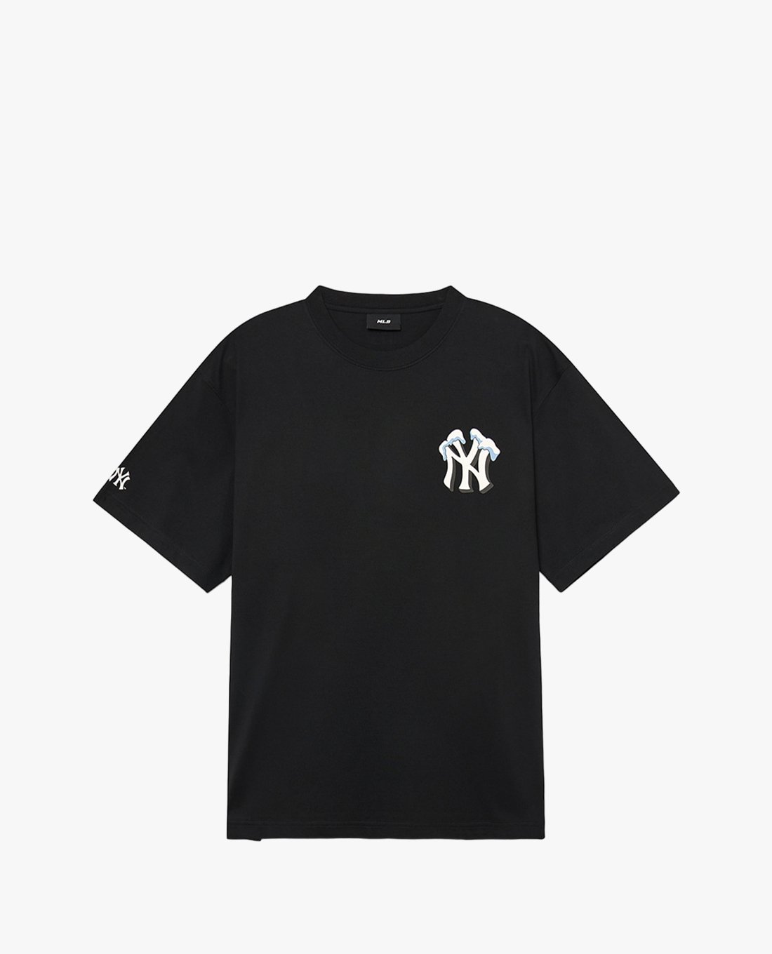 MLB - Áo thun unisex cổ tròn tay ngắn phom suông hiện đại