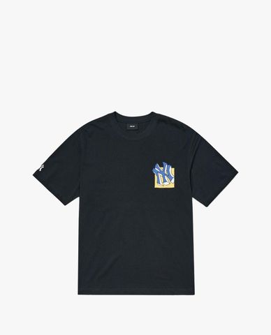  MLB - Áo thun unisex cổ tròn tay ngắn Like Cartoon 