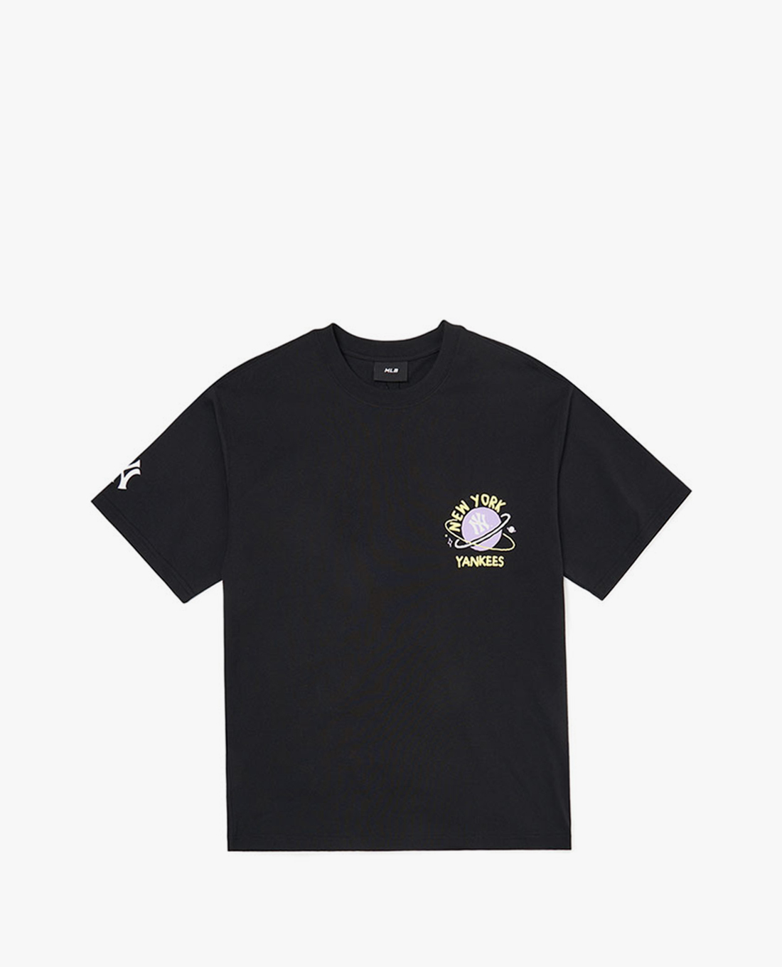 MLB - Áo thun cổ tròn ngắn tay LIKE Planet Back Logo Overfit