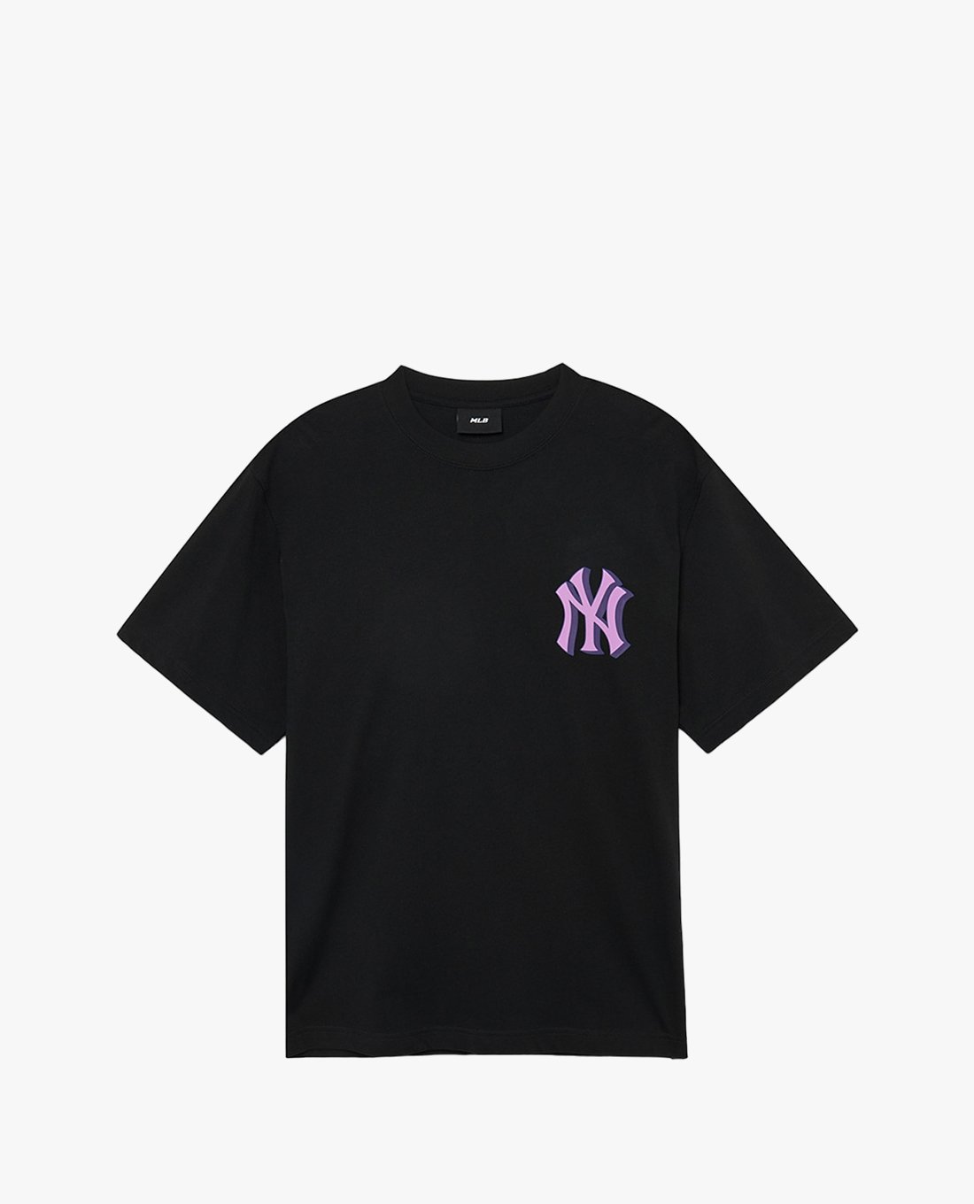 MLB - Áo thun unisex cổ tròn tay ngắn phom suông trẻ trung