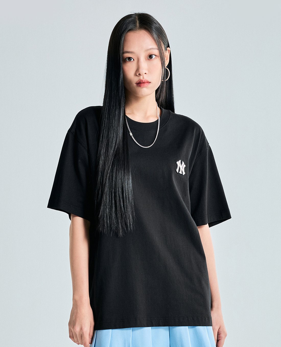 MLB - Áo thun unisex cổ tròn tay ngắn Classic Monogram Big Lux