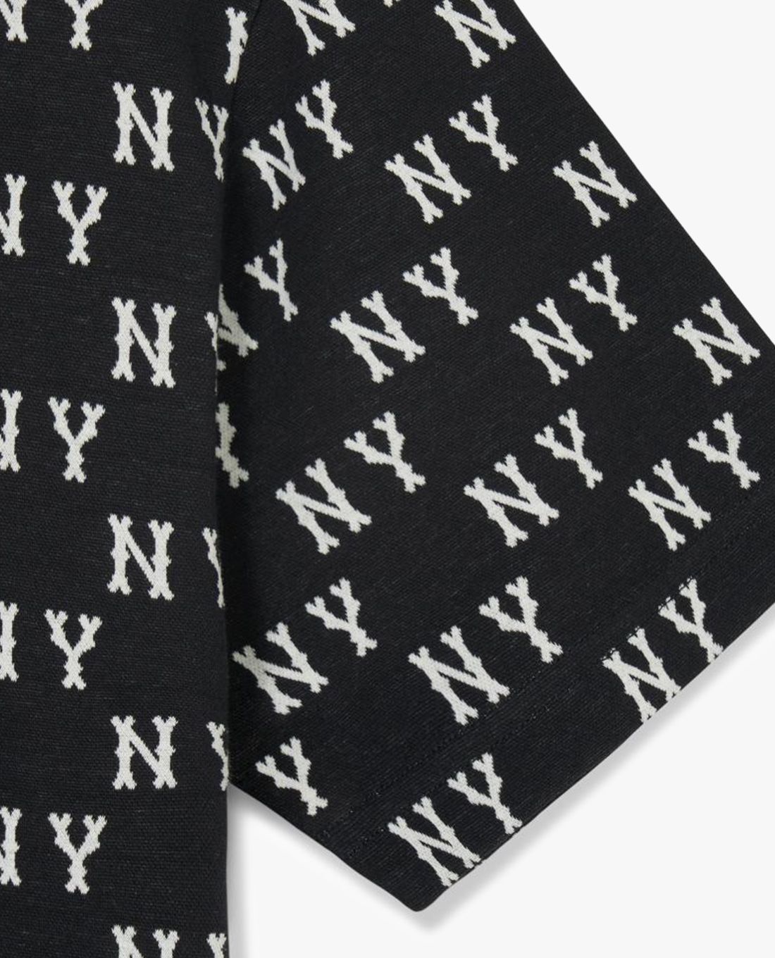 【 MLB 】CLASSIC MONOGRAM TONTON JAQUARD MLB Big Classic Monogram Jacquard New York Yankees Hobo Bag