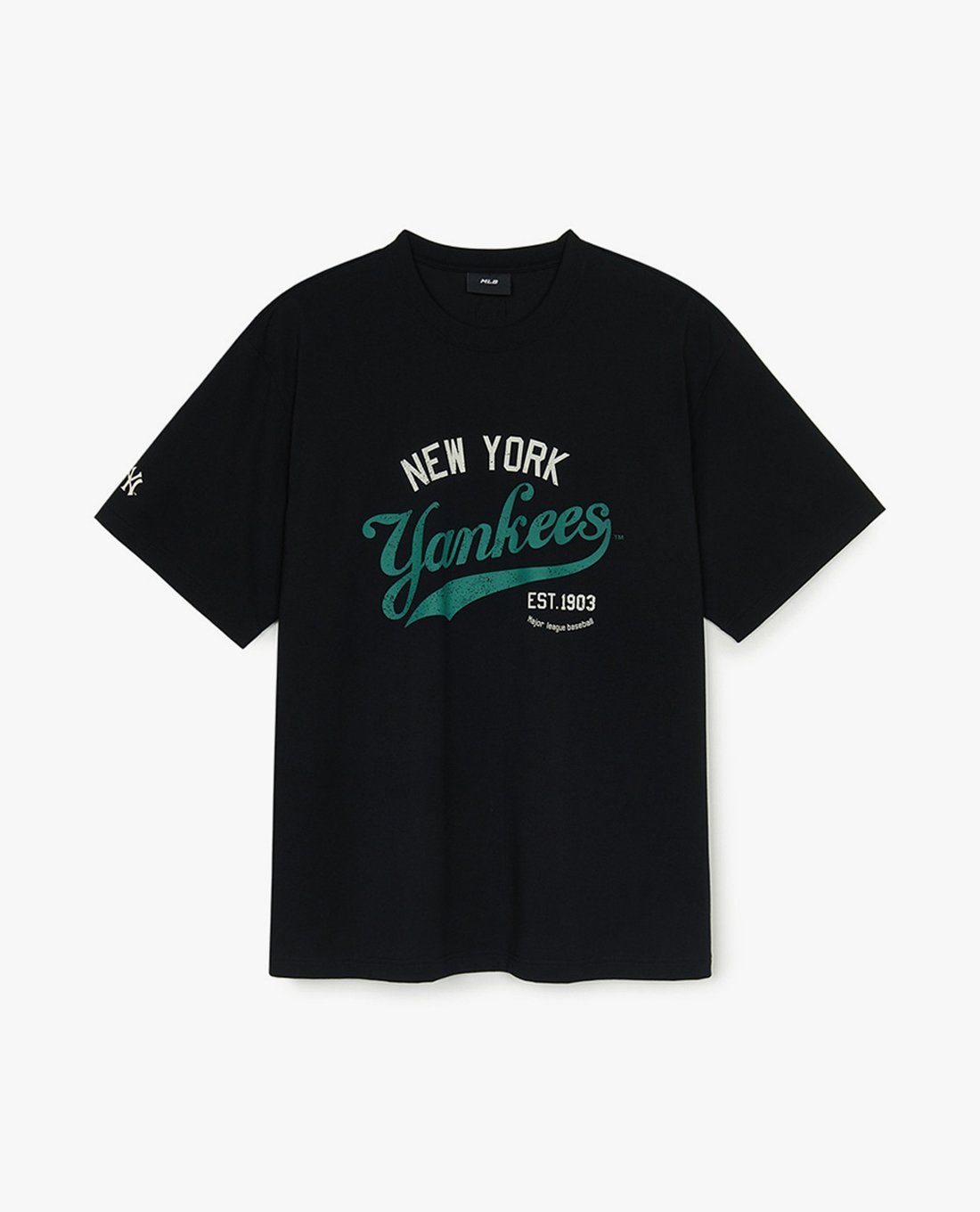 MLB■Color Graphic Overfit T-shirt★送料込 MLB Boston Red Sox Checkerboard Cliping Logo Overfit T-Shirt