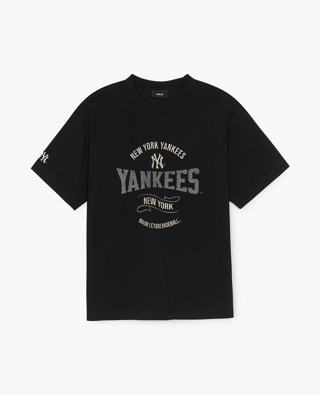 【MLB】Varsity Vintage Color Graphic Overfit Short Sleeve T Varsity Vintage Color Graphic Oversized-fit T-shirt Los