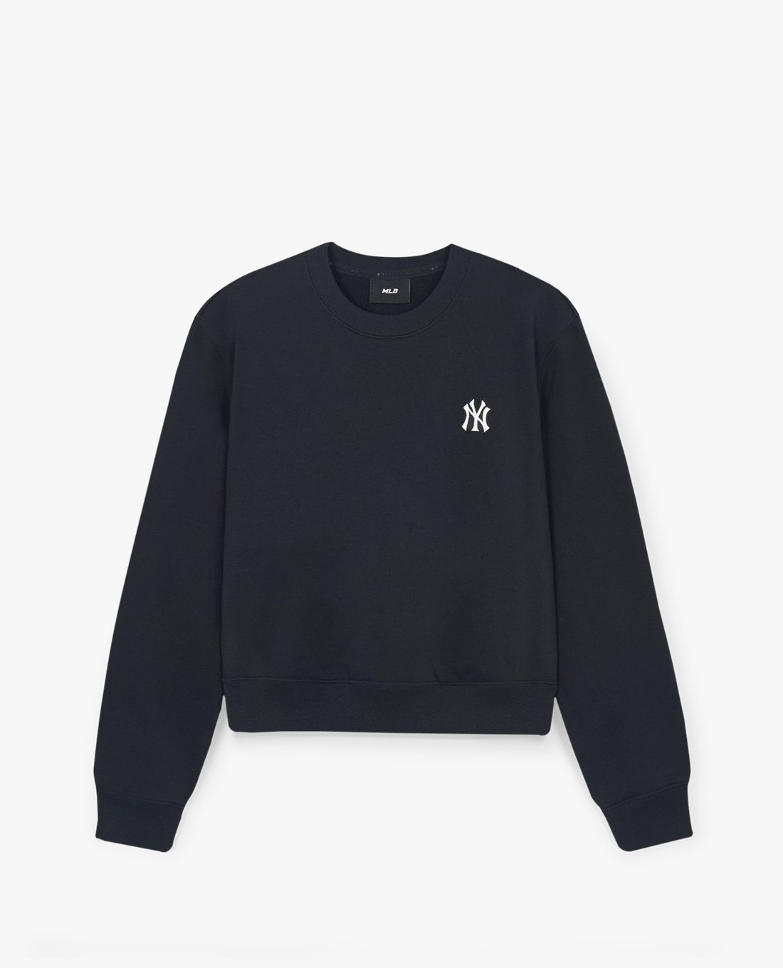 MLB - Áo sweatshirt nữ cổ tròn phom croptop Basic Small Logo