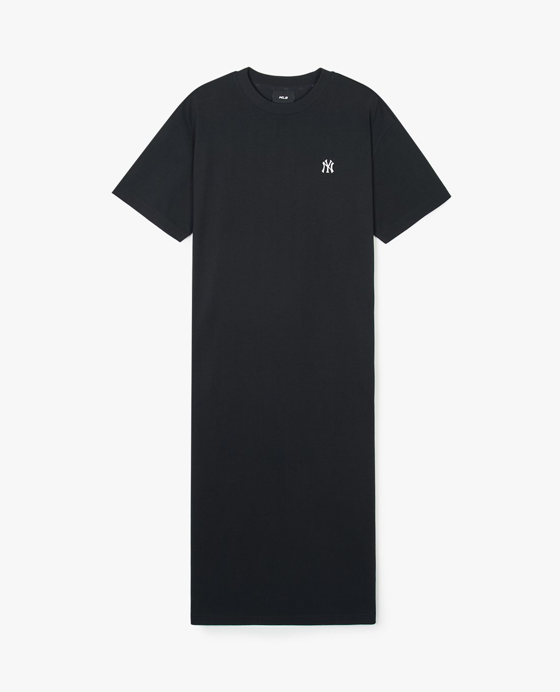 MLB - Đầm midi cổ tròn tay ngắn Basic Small Logo