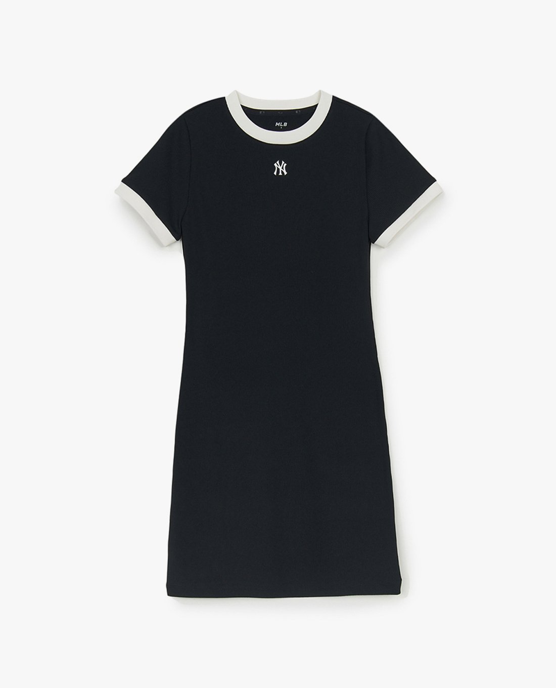 MLB - Đầm midi cổ tròn tay ngắn Basic Slim Fit