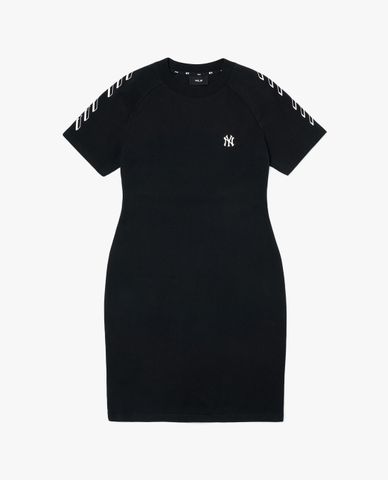  MLB - Đầm mini tay ngắn cổ tròn hiện đại Thin Ball Slim Fit 