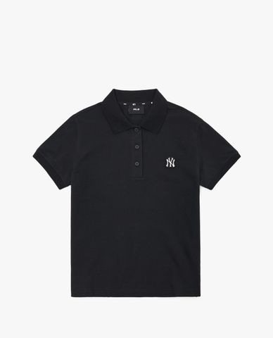  MLB - Áo polo nữ ngắn tay Basic Slimfit 