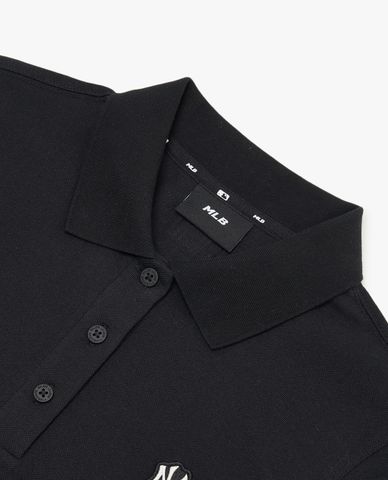  MLB - Áo polo nữ ngắn tay Basic Slimfit 