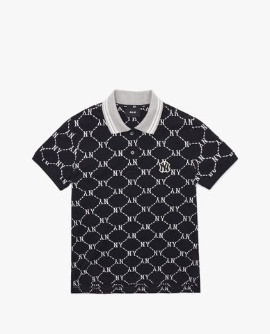  MLB - Áo polo nữ tay ngắn Monogram 
