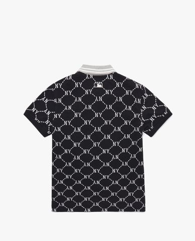  MLB - Áo polo nữ tay ngắn Monogram 