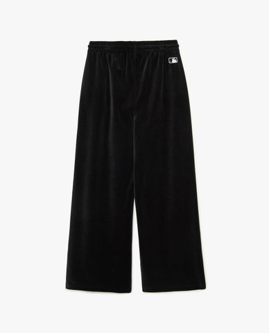  MLB - Quần dài nữ ống rộng lưng thun Velvet Wide New York Yankees 