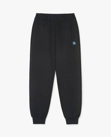  MLB - Quần jogger nữ lưng thun bo gấu hiện đại 