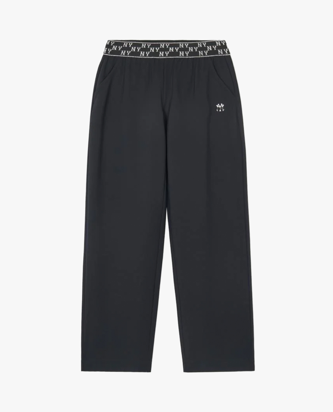 MLB - Quần nữ ống rộng lưng thun Luxleisure Monogram
