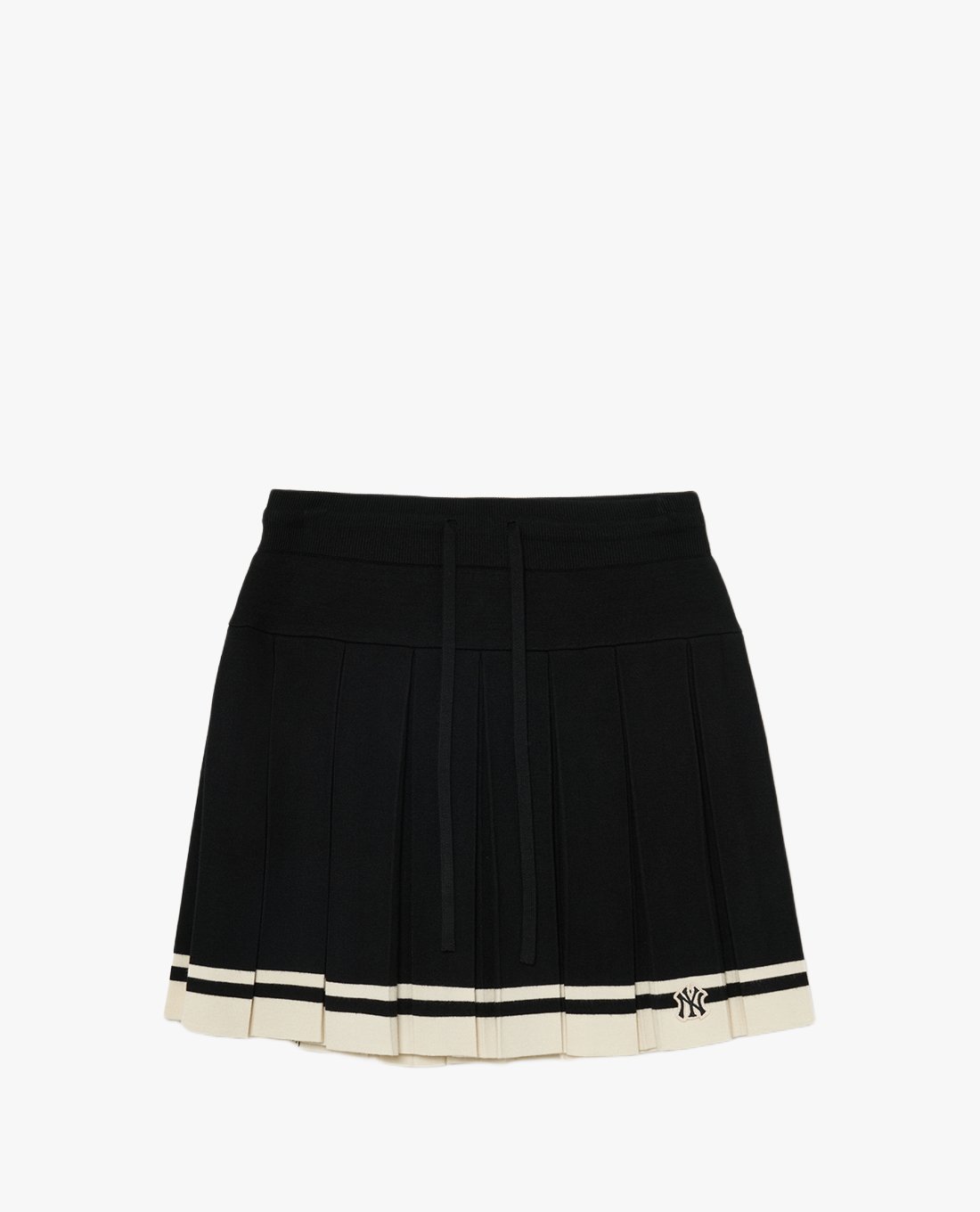 MLB - Chân váy xếp li mini Classic Sports Striped Knit Pleated