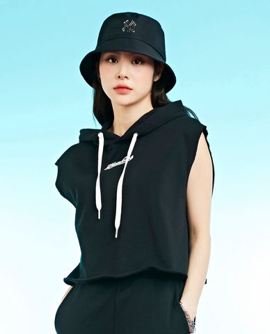  MLB - Áo sát nách phối mũ WMS Basic 