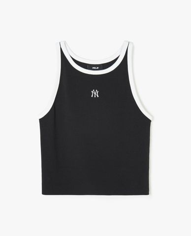  MLB - Áo ba lỗ nữ phom croptop Basic Small Logo Ribbed Ringer 
