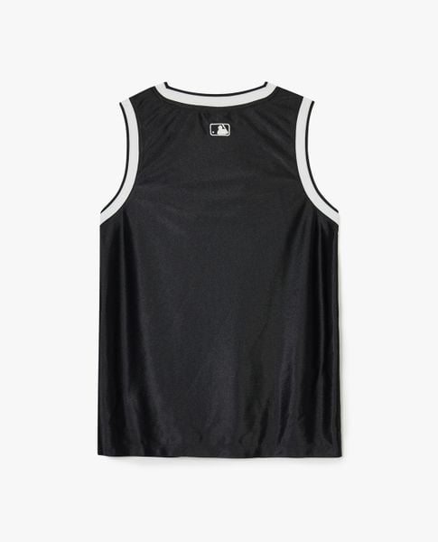  MLB - Áo ba lỗ nữ cổ tròn Sportive Varsity Number Graphic Nasity 