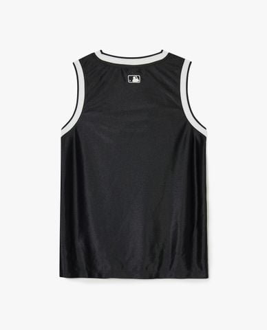  MLB - Áo ba lỗ nữ cổ tròn Sportive Varsity Number Graphic Nasity 