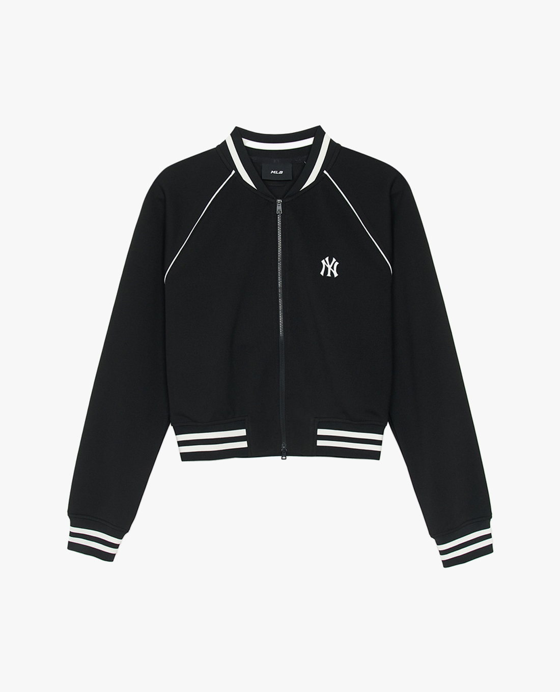 MLB - Áo khoác bomber nữ phom croptop Varsity