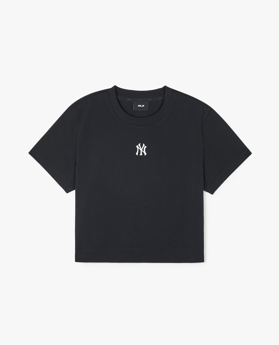 MLB - Áo croptop nữ cổ tròn tay ngắn Basic Small Logo