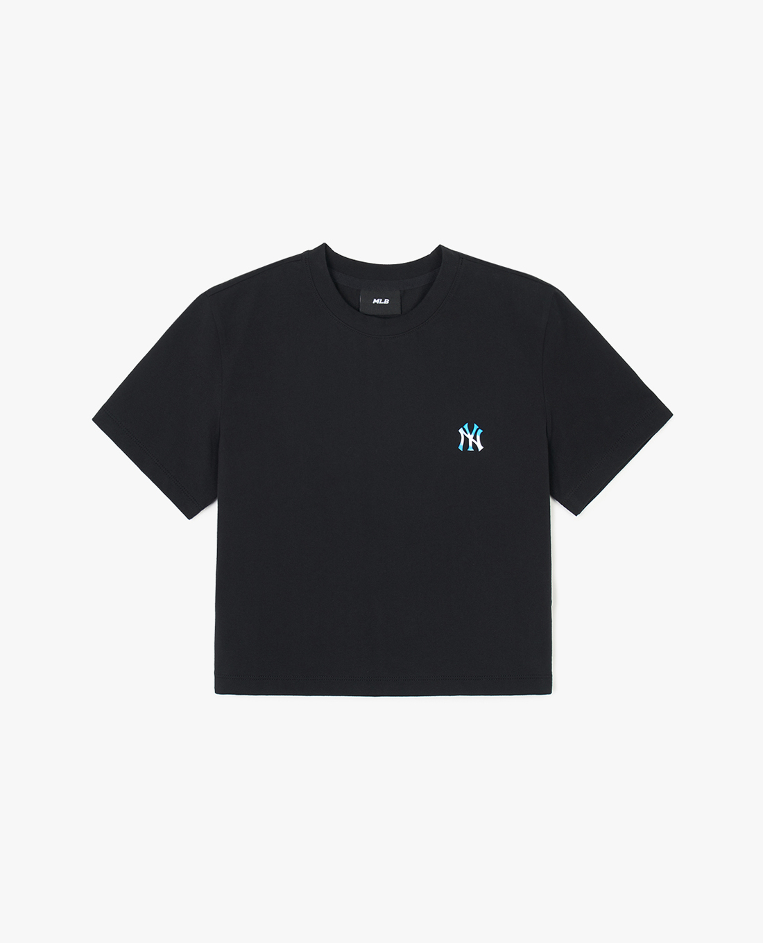 MLB - Áo croptop nữ cổ tròn tay ngắn Basic Athleisure