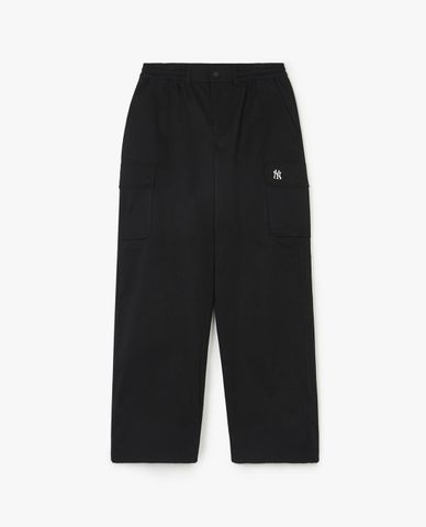  MLB - Quần ống rộng nữ lưng thun Varsity 