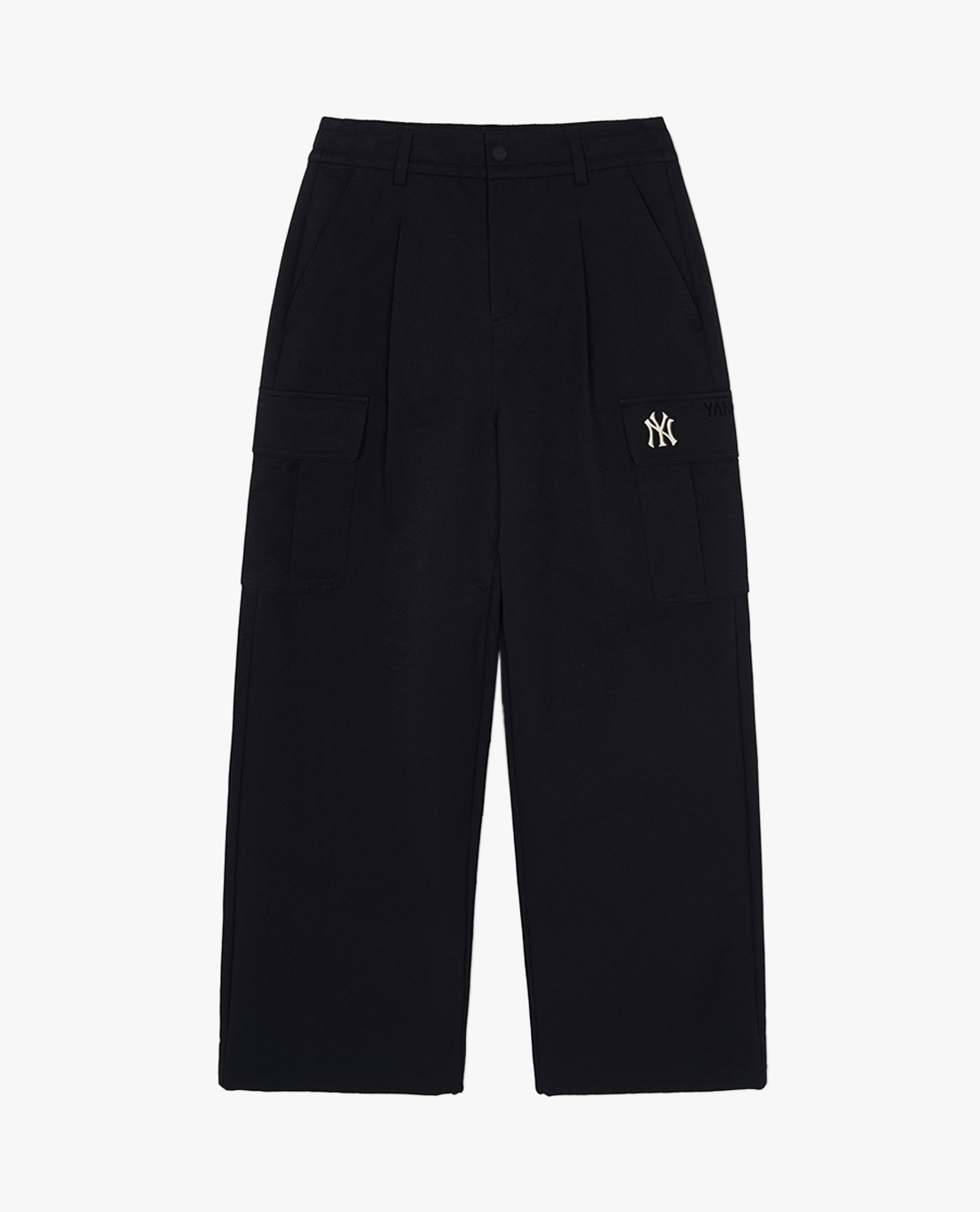 MLB - Quần dài nữ ống rộng lưng thun Varsity Cargo