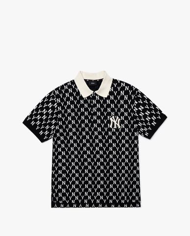  MLB - Áo polo nam ngắn tay Basic Monogram All Over 