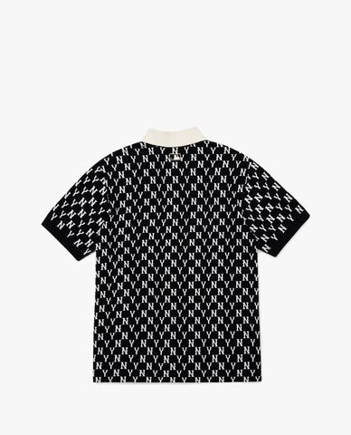  MLB - Áo polo nam ngắn tay Basic Monogram All Over 