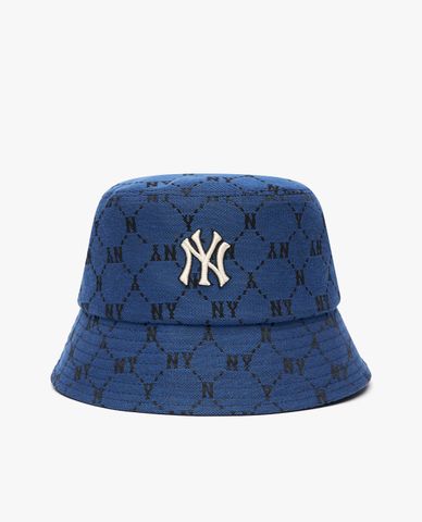  MLB - Nón bucket thời trang Monogram Diamond Jacquard 