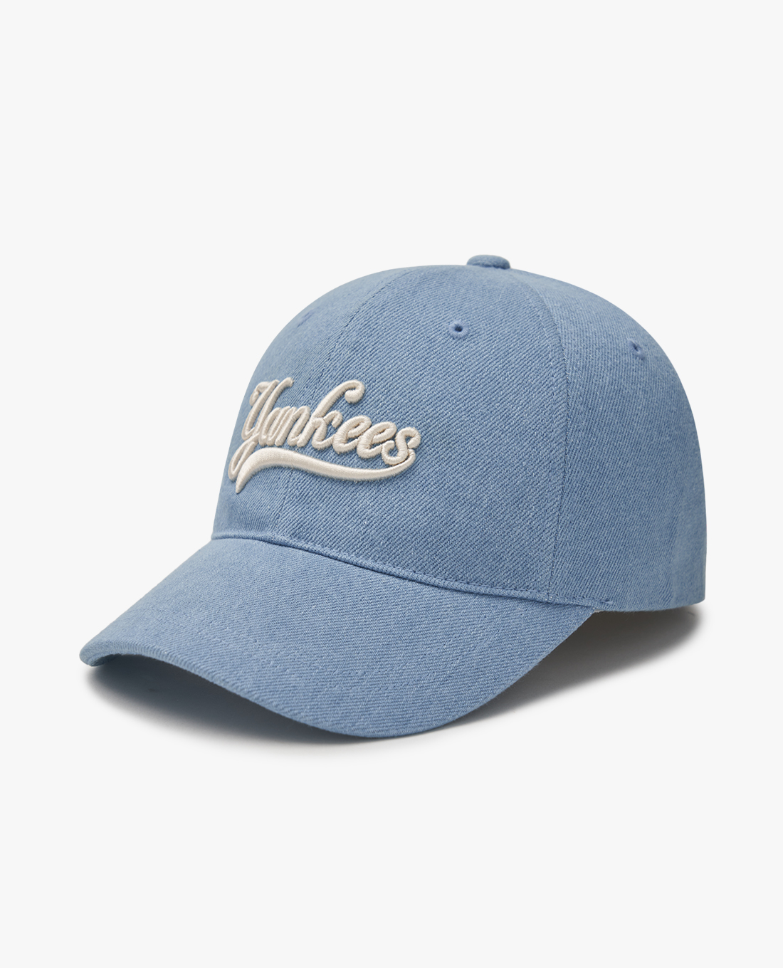MLB - Nón bóng chày unisex Cultivating Lettering Denim Unstructured